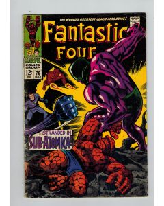Fantastic Four (1961) #  76 (4.0-VG) (1897856) Silver Surfer, Galactus, Crystal