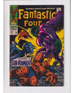 Fantastic Four (1961) #  76 (5.5-FN-) (1889400) Silver Surfer, Galactus, Crystal