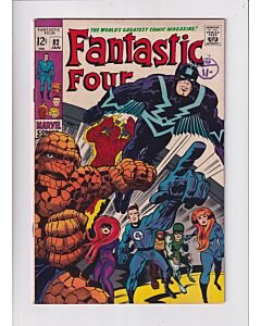 Fantastic Four (1961) #  82 (4.5-VG+) (675646) Inhumans, Staple rust
