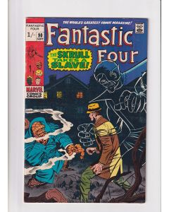 Fantastic Four (1961) #  90 UK Price (6.5-FN+) (570088) Skrull