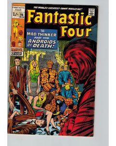 Fantastic Four (1961) #  96 UK Price (5.0-VGF) (1889431)