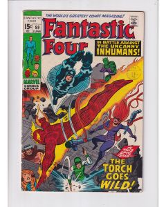 Fantastic Four (1961) #  99 (5.0-VGF) (2039118) Inhumans