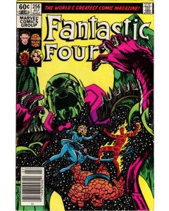 Fantastic Four (1961) # 256 Newsstand (5.0-VGF) John Byrne, Avengers