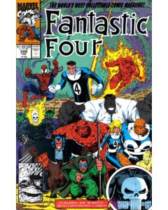 Fantastic Four (1961) # 349 (7.0-FVF) Spider-Man, Wolverine, Ghost Rider, Hulk