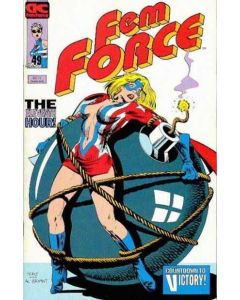 Femforce (1985) #  49 (8.0-VF) Bondage cover
