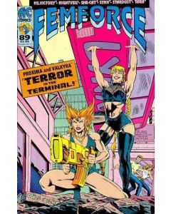 Femforce (1985) #  89 (8.0-VF) Proxima, Valkyra