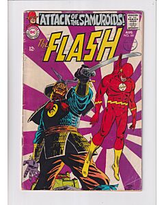 Flash (1959) # 181 (3.5-VG-) (1005206) Baron Katana, Top staple detached from cover