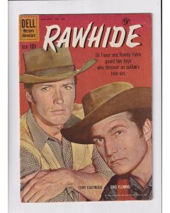 Four Color (1942) # 1097 UK Price (5.0-VGF) (1974175) Rawhide (Clint Eastwood)