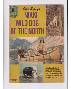 Four Color (1942) # 1226 (3.0-GVG) (1975271) Nikki Wild Dog of the North, 2"Spine split, Comic on back cover