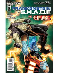 Frankenstein Agent of S.H.A.D.E. (2011) #   5 (8.0-VF) vs. Omac