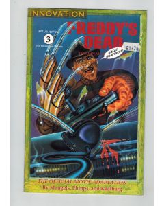 Freddys Dead The Final Nightmare (1991) #   3 (5.0-VGFN) (2345264) Pricetag on cover