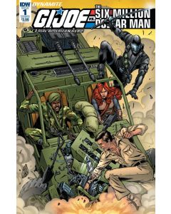G.I. Joe A Real American Hero vs. The Six Million Dollar Man (2018) #   1 Cover B (6.0-FN) Variant