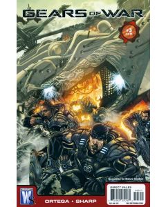 Gears of War (2008) #   3 Price tag on back (6.0-FN)