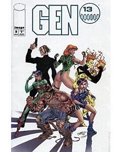 Gen 13 (1994) #   5 Direct Edition (6.0-FN) J. Scott Campbell