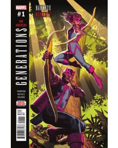 Generations Hawkeye and Hawkeye (2017) #   1 (9.2-NM) Kate Bishop