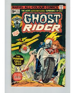 Ghost Rider (1973) #  12 UK Price (6.0-FN) (1983573)