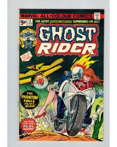 Ghost Rider (1973) #  12 UK Price (8.0-VF) (1983580)