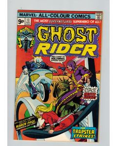 Ghost Rider (1973) #  13 UK Price (7.0-FVF) (1983597)