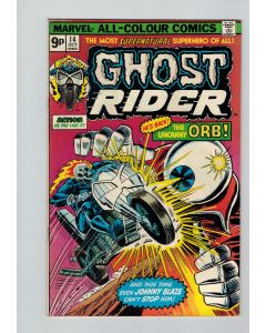 Ghost Rider (1973) #  14 UK Price (7.0-FVF) (1983610)