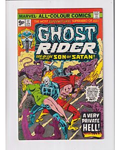 Ghost Rider (1973) #  17 UK Price (6.5-FN+) (385879) Daimon Hellstrom, Champions