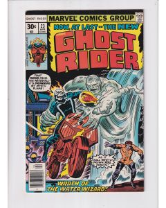 Ghost Rider (1973) #  23 (7.0-FVF) (2008367) Champions, 1st Water Wizard