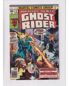 Ghost Rider (1973) #  24 (5.0-VGF) (1302145) Water Wizard, The Enforcer