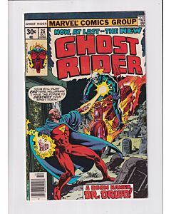 Ghost Rider (1973) #  26 (2.0-GD) (385886) Dr. Druid, Coupon cut
