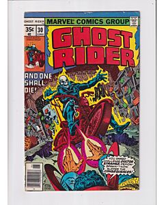 Ghost Rider (1973) #  30 (5.0-VGF) (1306075) Ernie Chan cover, Dr. Strange