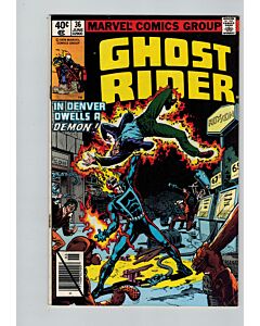 Ghost Rider (1973) #  36 (4.0-VG) (1875984) Staple rust