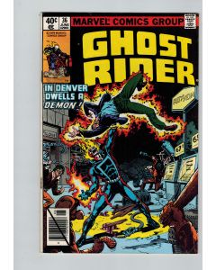 Ghost Rider (1973) #  36 (4.0-VG) (1875984) Staple rust