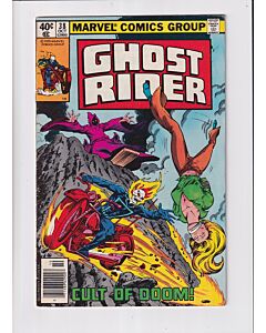 Ghost Rider (1973) #  38 Newsstand (5.0-VGF) (1865053) Cult of Doom