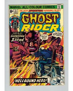 Ghost Rider (1973) #   9 UK Price (6.0-FN) (385855) Mephisto (as Satan)
