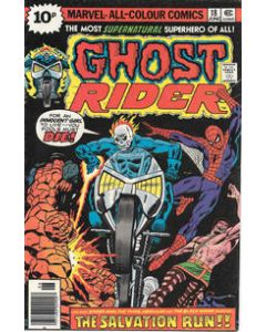 Ghost Rider (1973) #  18 UK Price (6.0-FN)