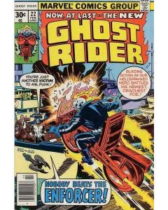 Ghost Rider (1973) #  22 (6.0-FN) 1st Enforcer