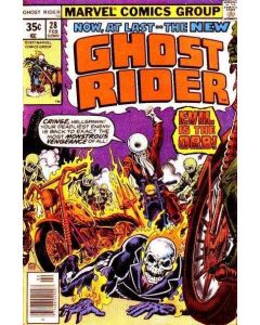 Ghost Rider (1973) #  28 (8.0-VF) Ernie Chan cover, The Orb