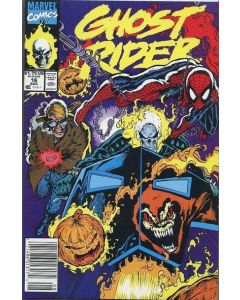 Ghost Rider (1990) #  16 Newsstand (7.0-FVF) Spider-Man