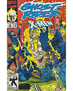 Ghost Rider (1990) #  26 (7.0-FVF) X-Men, The Brood