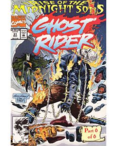 Ghost Rider (1990) #  31 (4.0-VG) 1st Full Midnight Sons