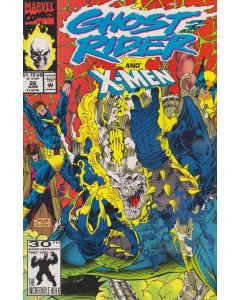 Ghost Rider (1990) #  26 (6.0-FN) X-Men, The Brood, Price tag on cover