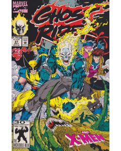Ghost Rider (1990) #  27 (8.0-VF) X-Men (Blue Team) The Brood 1st Clara