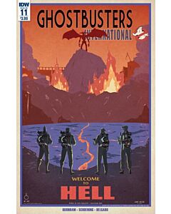 Ghostbusters International (2016) #  11 Sub Cover (8.0-VF)