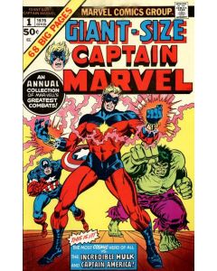 Giant-Size Captain Marvel (1975) #   1 (6.0-FN) Hulk, Captain America