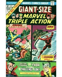 Giant-Size Marvel Triple Action (1975) #   2 (5.0-VGF) 