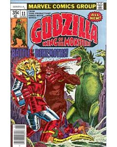 Godzilla (1977) #  11 (6.0-FN) Yetigar, Red Ronin
