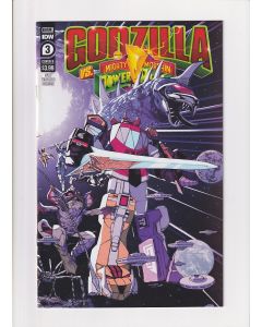 Godzilla vs. Mighty Morphin Power Rangers (2022) #   3 Cover B (8.0-VF)
