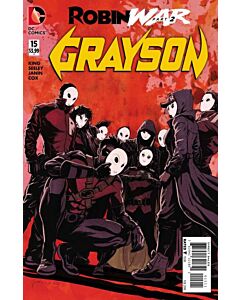Grayson (2014) #  15 Cover A (9.2-NM) Robin War