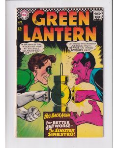 Green Lantern (1960) #  52 (4.0-VG) (2031402) Sinestro