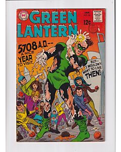 Green Lantern (1960) #  66 (4.5-VG+) (658298) Lower staple detached from cover