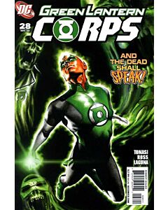 Green Lantern Corps (2006) #  28 (8.0-VF) lead-in to Blackest Night