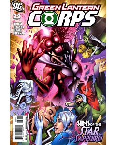 Green Lantern Corps (2006) #  29 (8.0-VF) lead-in to Blackest Night Star Sapphire